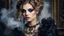 Placeholder: Fashion shoot, portrait, baroque, photo model, smoky eyes