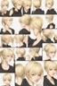 Placeholder: blond "Choppy Pixie" Ponytail, (Japanese:caucasian:american)