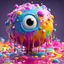 Placeholder: ((gooey melting creature)), Pixar style, 3D character, animated realism, fluid form, ((dripping bubblegum goo-like body)), adorable and cute, photorealistic cg, concept art, vibrant colours, standing, ((fun scary)) highly detailed, soft diffused lighting, stylised and expressive, wildly imaginative, coloured sprinkles, glazed marshmallows, chocolate toppings, smooth texture, cgsociety, pop surrealism, Recursive ray tracing, high fidelity, Houdini FX, mantra renderer