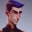 Placeholder: beautiful fantasy ethnic clothing, friendly male prince slim with lean muscles, strong jawline, full big lips, short hair, happy slight cute smile,