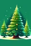 Placeholder: Christmas trees, animation illustration