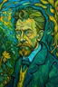 Placeholder: Porträt von Meister Eckhart im Stil von Vincent van Gogh