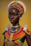 Placeholder: kente african bride model, full body, cinema 4d, octane render, high detail