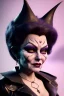 Placeholder: Mae West as evil queen in black leather, leather, busty, cleavage, angry, stern look. character design by cory loftis, fenghua zhong, ryohei hase, ismail inceoglu and ruan jia. unreal engine 5, artistic lighting, highly detailed, photorealistic, fantasy