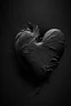 Placeholder: Gray heart, black background