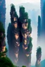 Placeholder: storm fantasy Zhangjiajie