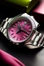 Placeholder: Imagine a pink Rolex watch, an embodiment of timeless luxury. Its smooth, flawless design is like a work of art, something to be admired for generations."
