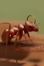 Placeholder: ant drinking coffee