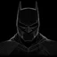 Placeholder: Batman, аrte lineal, fondo negro