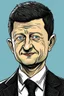 Placeholder: Volodymyr Zelensky cartoon 2d