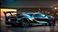 Placeholder: Alien Bugatti Chiron Hyper Sport, desktop wallpaper, 4K, Cinematic, rear view