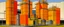 Placeholder: An orange electrical power plant painted by Piet Mondrian