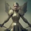 Placeholder: badass female goddess of war, very beautiful figure,tilt shift blur, wearing detailed,armor,object shadow,extraordinary, sharp focus,macro lens,intricate filigree metal design, full body portrait, cinematic, unreal engine 5, 8k, hyper realistic. Volumetric lighting, unreal engine 5 ,hyper elegant,hyperphotorealistic, epic composition,bokeh, cinematic lighting, hyperphotomaximalist, masterpiece,epic composition, motion blur. Glim lighting