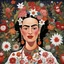 Placeholder: imagen alegra de blanca nieves como si lo ubiera pintado frida kalo
