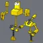 Placeholder: Clamps character, he's the cartoon robot from Futurama with clamps instead of hands