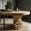 Placeholder: Table inspired by the rounded pasta concept