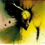 Placeholder: Strychnine Lovecraftian biomechanism, abstract surrealism, by Dave McKean and Stephen Gammell and VS Gaitonde, mind-bending illustration; warm colors, off-centered fragmented composition, dark shines war, acid burn colors