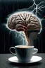 Placeholder: Brain sliced along the midline by a mad scientist drinking a coffee in a thunderstorm