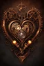 Placeholder: burning heart steampunk