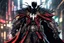 Placeholder: Spawn in 8k solo leveling shadow drawing style, close picture, rain, neon lights, intricate details, highly detailed, high details, detailed portrait, masterpiece,ultra detailed, ultra quality