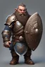 Placeholder: Defender dwarf with a shield