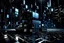 Placeholder: hyper crazy aluminum diorama art of the matte black cubes squares circles triangles glowing lines motion blur depth of field dark metallic colors glowing light from the left and back hyper shadows octane render