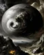 Placeholder: A gray celestial galaxy painted by Gustave Courbet