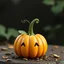 Placeholder: chibi pumpkin cute realistico para depois se criar model 3D