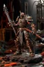 Placeholder: metal maden male chaos warrior of khorne in armor is holding a great sword in a ruined post-apocalyptic city, sci-fi, fantasy, horror, skulls on the ground, blood, Tornado, Roman, Empty chairs,Tangled roots,Key, Warped,Mangled,Ethereal, (Isolation:1.1), (Glaze:1.1), (Reflected light:1.2), Glass, Polygon, ultra detailed, intricate, oil on canvas, dry brush, (surrealism:1.1), (disturbing:1.1), trending on artstation, sharp focus, studio photo, intricate details, highly detailed, by greg rutkowski,