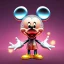 Placeholder: swarovski, "mickey mouse" figurine, intricate, photorealistic,