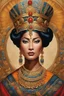 Placeholder: Step into a world of ancient beauty and intrigue with this stunning artwork that celebrates the timeless allure of Ken Dedes. The artist skillfully captures the regal essence of the Queen of the Singasari Kingdom, emphasizing her exquisite features and captivating gaze. Every brushstroke and meticulous detail adds depth and enchantment to this extraordinary portrait. The artist's masterful technique brings Ken Dedes to life, showcasing her incomparable beauty and magnetic charm.