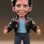 Placeholder: Wide view Young Fonz with black hair greaser figure Toy doll 1978 (thumbs-up) (face) Forehead grin, fonzarelli, ((arnold's drive-in)) fonzie