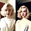 Placeholder: A girl who looks like elle fanning and marilyn monroe