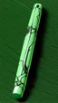 Placeholder: A mint colored speedy wand painted by MC Escher