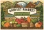 Placeholder: Sticker for a farmer's market done in a national parks sticker style, Text "Good Spirit Market"