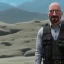 Placeholder: Walter White cyborg, 8k, tactical vest