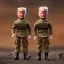 Placeholder: G.I. Joe Donald Trump toy doll army soldier, gun ,boots, helmet, Donald trump face