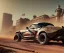 Placeholder: Mad max car. BMW z4. 4k resolution, intricate details, ornate details, soft lighting, vibrant colors, retroanime, futuristic cityscape background