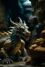 Placeholder: the beast who prefers quantity over quality, dragon hoarding in cave palace, zeiss prime lens, bokeh like f/0.8, tilt-shift lens 8k, high detail, smooth render, down-light, unreal engine, prize winning