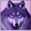 Placeholder: Purple wolf