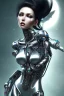 Placeholder: cyborg, black hair, sexy, perfekt, real, dream