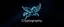 Placeholder: A star constellation in the form of a Pegasus in front of a deep space. Glowing lines connecting the stars that form the constellation. Digital Art. Digital Drawing. Logo. Icon. The word Cryptography is under the Pegasus
