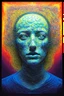 Placeholder: trust the body over the mind; neo-surrealistic optical art
