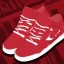 Placeholder: Design your dream pair of sneakers using our custom tool, red skin