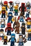 Placeholder: Roblox tshirt design illustration multiple characters