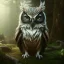 Placeholder: intricate details, realistic, octane, unreal engine, portrait, natural lighting,zoomed out + portrait, volumetric lighting, shiny,extreme detail, Photorealism, High detail, Hyper realistic Owl in forest, macro lens blur,abstract paint, sharp,ef 85mm 5.6, focus, trending by artstation