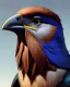 Placeholder: "twitter, mysterious Kenku male, bird, full-scale head and shoulders portrait, 8k resolution concept art portrait by Greg Rutkowski, Artgerm, WLOP, Alphonse Mucha dynamic lighting hyperdetailed intricately detailed Splash art trending on Artstation triadic colors Unreal Engine 5 volumetric lighting Splash art fantasy"