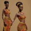 Placeholder: kente african bride model, cinema 4d, octane render, high detail