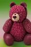 Placeholder: bear made of raspberries