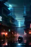 Placeholder: landscape cyberpunk